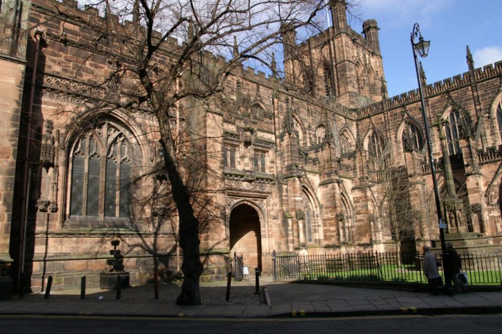 Chester Cathedral is another example of the beautiful architecture 