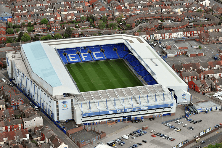 Everton FC could be moving their stadium to Bramley-Moore Dock, North Liverpool