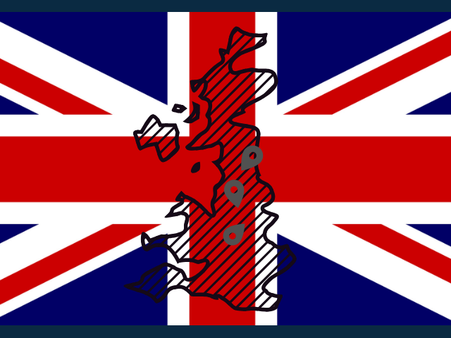 UK flag map united kingdom expats brexit