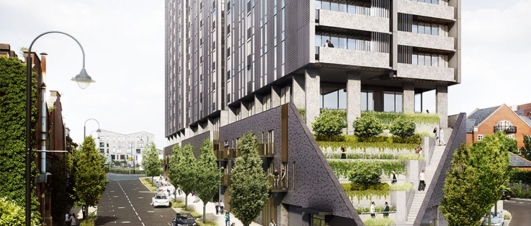 Oxygen Tower in Manchester will be a ground-breaking vertical village development.