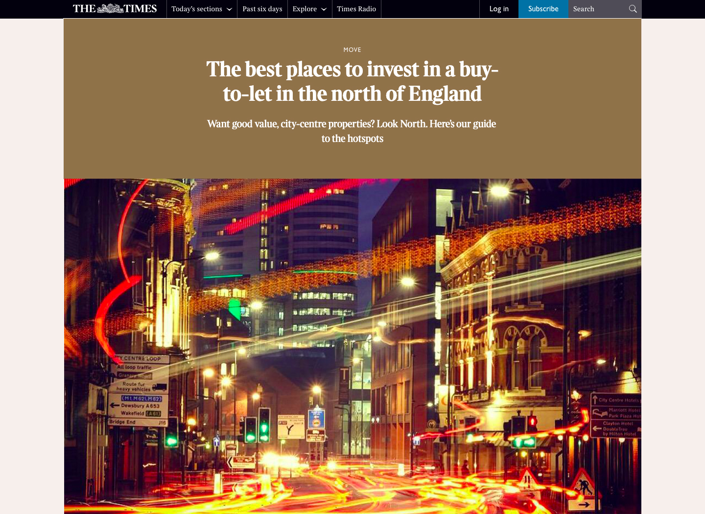 The best places to invest in a buy-to-let in the north of England