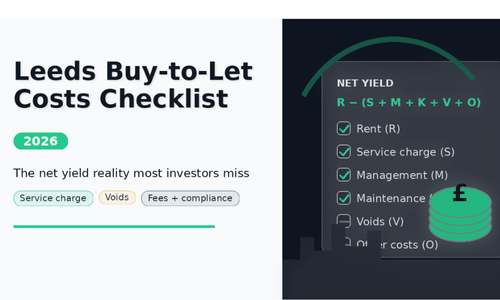 Leeds Buy-to-Let Costs Checklist (2026): The “Net Yield” Reality Most Investors Miss