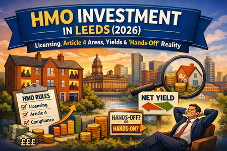 HMO Investment in Leeds (2026): Licensing, Article 4 Areas, Yields, and What “Hands-Off” Really Means
