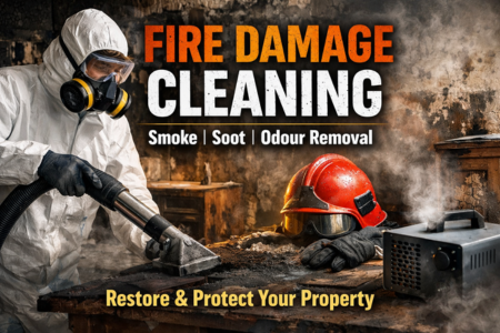 Why Smoke, Soot and Odour Removal Requires Specialist Cleaning