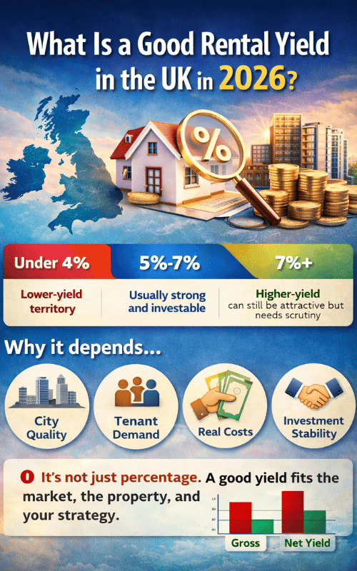 What Is a Good Rental Yield in the UK in 2026?